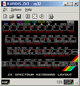 ZX-Spectrum-Tastatur-Layout